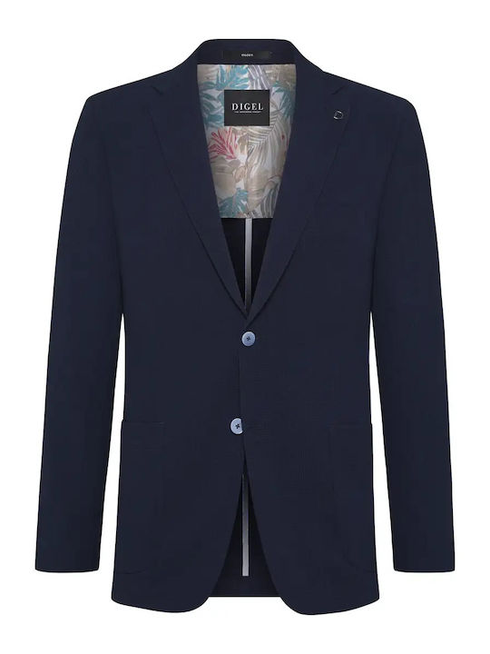 Digel Men's Suit Jacket Blue