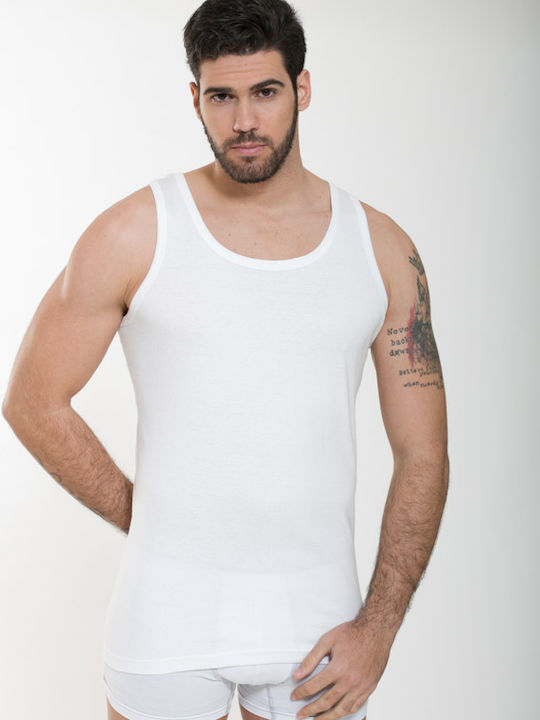 Primowear Herren Unterhemden White 1Packung