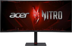 Acer Nitro XV345CUR V Ultrawide VA HDR Curbat Monitor de jocuri 34" QHD 3440x1440 165Hz cu Timp de Răspuns 1ms GTG