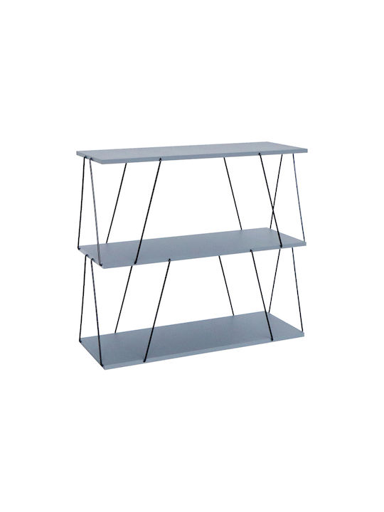 Shelving Unit Floor Tars Grey-black 80x30x69.2cm