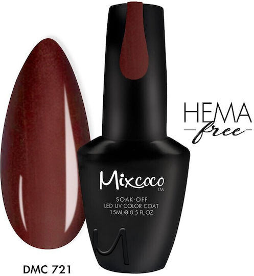 Mixcoco Mixcoco Gel Nagellack DMC 721 Farbe 15ml