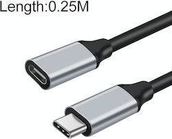 Conceptronic USB 2.0 USB-C masculin - USB-C female 100W 0.25m (10Gbps) Conceptronic USB 2.0 USB-C masculin - USB-C female 100W 0.25m (10Gbps)