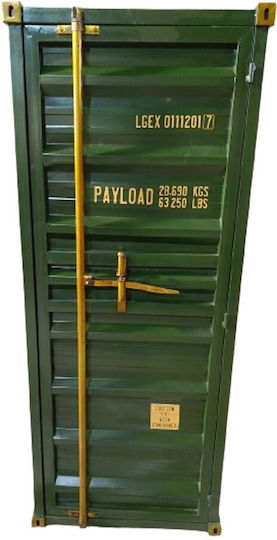 Bibliotecă Container Gold olive oil 61x40x177cm