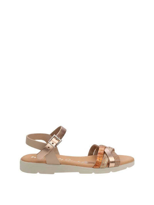 Oh My Sandals Kinder Sandalen Rosa Gold