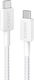 Anker USB 2.0 Cable USB-C male - USB-C 60W PD Λευκό 0.9m