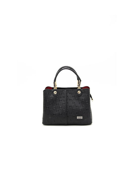 Silver & Polo Damen Tasche Hand Schwarz