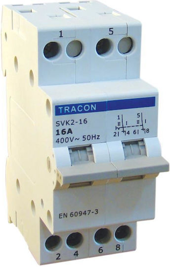 Tracon Electric Διπολικός Διακόπτης Ράγας 32A
