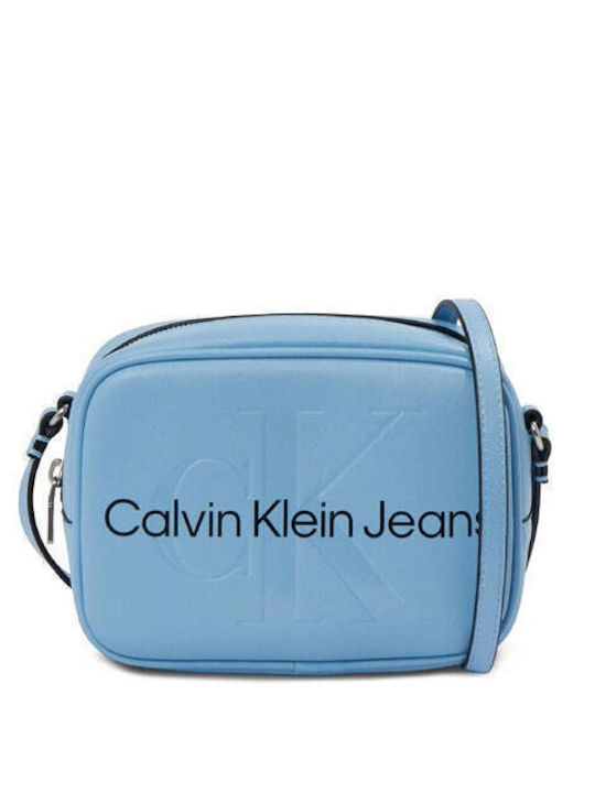 Calvin Klein Γυναικεία Τσάντα Χιαστί Γαλάζια