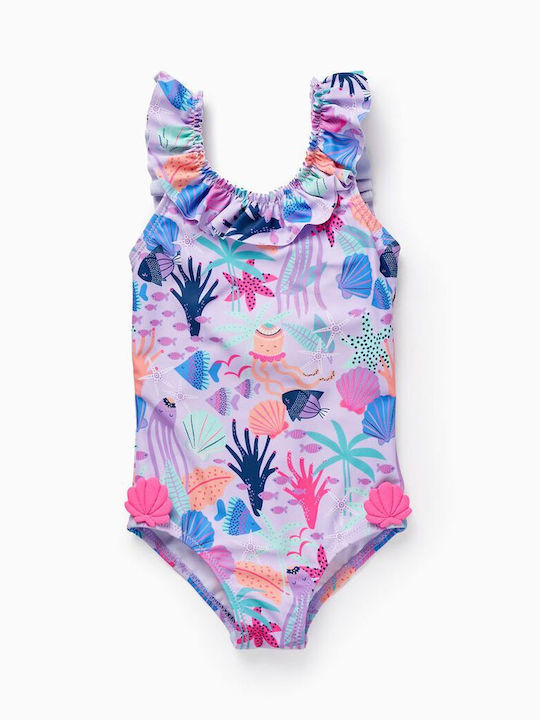 Zippy Kids Swimwear One-Piece Sunscreen (UV) LILA