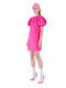 Silvian Heach Dress Fuchsia