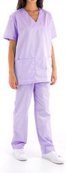 DS Wear Femei Set Pantaloni și Bluza Medicală Lila DS Wear Femei Set Pantaloni și Bluza Medicală Lila