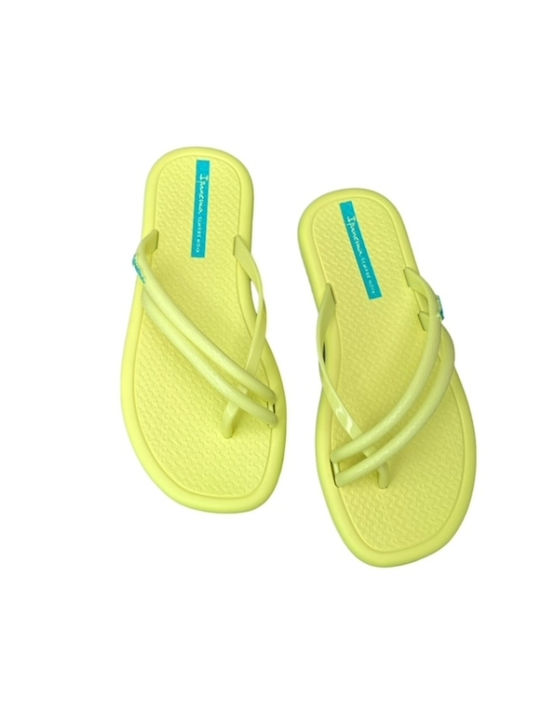 Ipanema Women's Platform Flip Flops Yellow