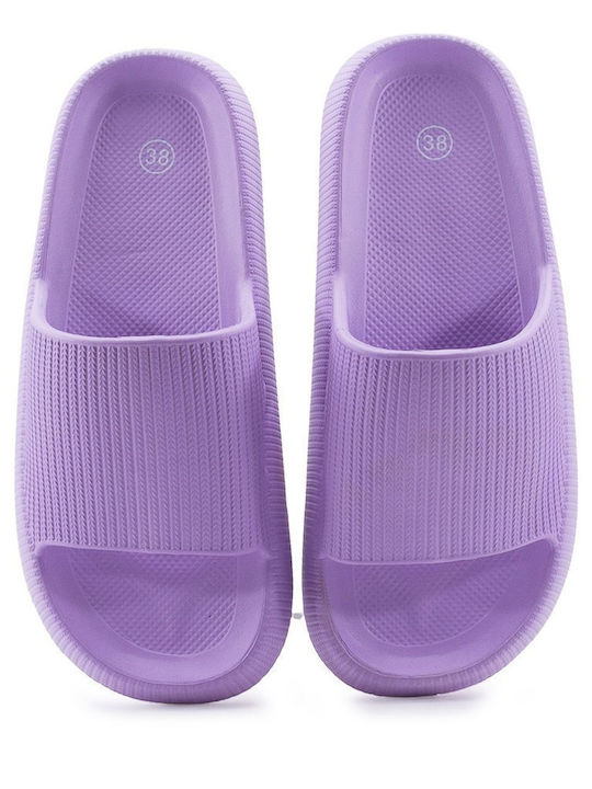 Love4shoes Slides σε Μωβ Χρώμα