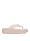 Crocs Frauen Flip Flops mit Plattform in Rosa Farbe