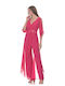 Farmaki Women's One-piece Suit Fuchsia