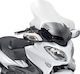 Kappa Moto Motorcycle Windshield & Windscreen Transparent Visor for Suzuki Burgman 650 KD3104ST