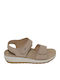 Anatomische Damenplattformen Beige
