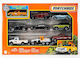 Mattel Car Orange-Green-Black-Black-Bordeaux-White