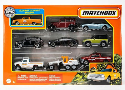 Mattel Car Orange-Green-Black-Black-Bordeaux-White