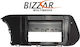 Bizzar DIN Fascia Panels 2 Din Compatible with Screen 9" for Hyundai i20 2021-2023