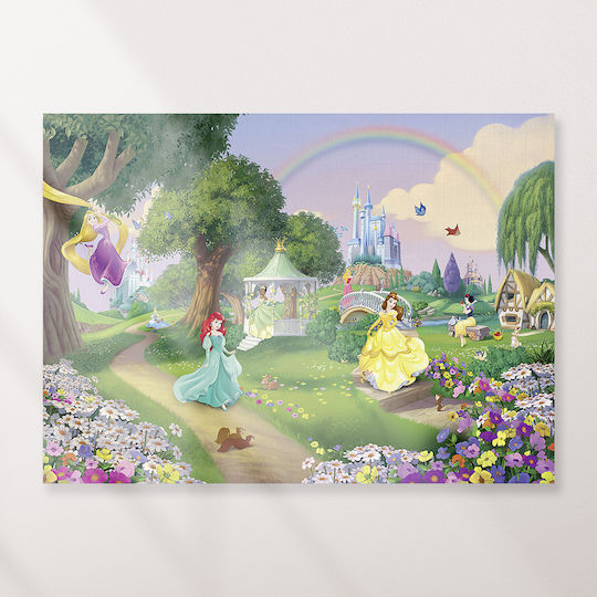 Παιδικός Πίνακας Πριγκίπισσες Disney σε Καμβά 80x120εκ.