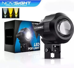 NovSight Προβολάκια Μοτοσυκλέτας LED 2τμχ