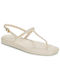 Crocs Miami Damen Flache Sandalen in Beige Farbe