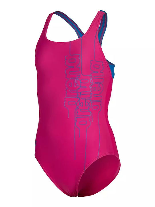 Arena Swim Pro Back Kinder Badeanzug Rosa