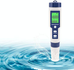 Ez-9909 Ph Salzgehalt Temperatur Tds Ec 5-in-1 Test Stift Multifunktionale Wasserqualität Detektor Ez-9909 Ph Salzgehalt Temperatur Tds Ec 5-in-1 Test Stift Multifunktionale Wasserqualität Detektor