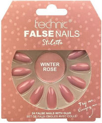 Technic Nail Tips in Pink Color