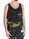 Franklin & Marshall Men's Sleeveless Blouse Black