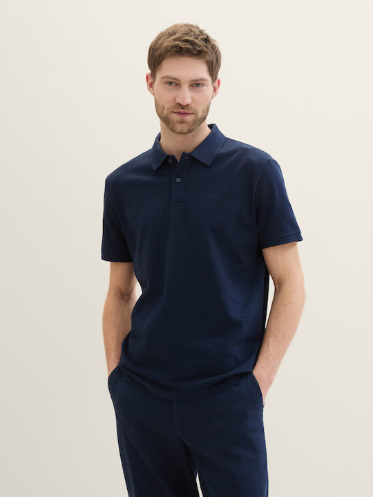 Tom Tailor Herren Shirt Polo BLUE