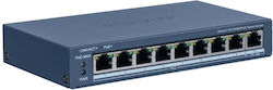 Hikvision DS-3E1309P-EI/M Unverwaltet L2 PoE+ Switch mit 8 Ports Ethernet