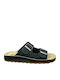 Herrensandalen in Schwarz Farbe