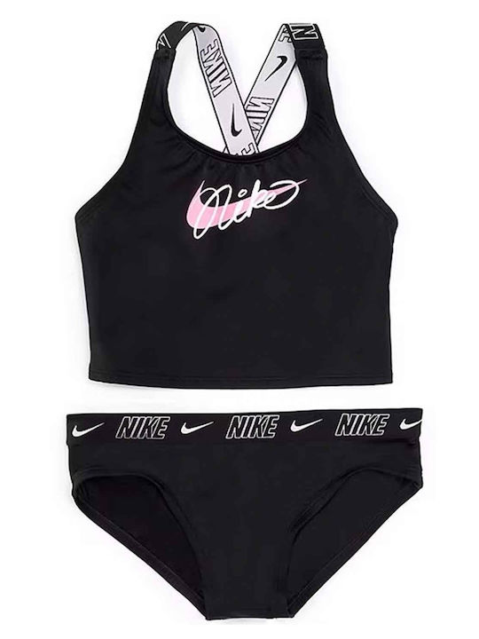 Nike Kinder Badeanzug Schwarz