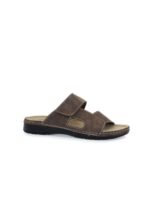 Tigerline Herrensandalen in Braun Farbe