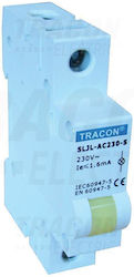 Tracon Electric Единичен Индикаторна Лампа на Панел Жълта
