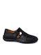 Leder Herrensandalen in Schwarz Farbe