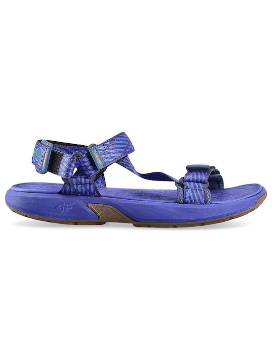 4F Herrensandalen in Blau Farbe