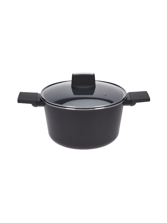 Excellent Houseware Tiefer Topf aus Gussaluminium 20cm