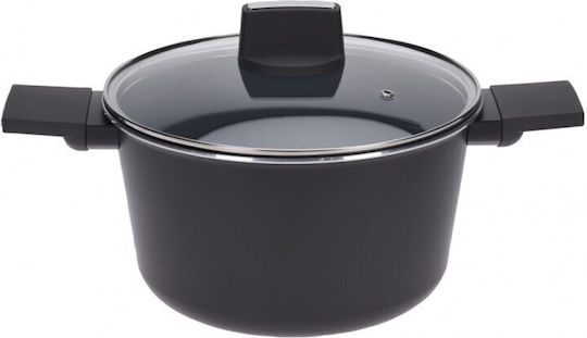 Excellent Houseware Tiefer Topf aus Gussaluminium 20cm
