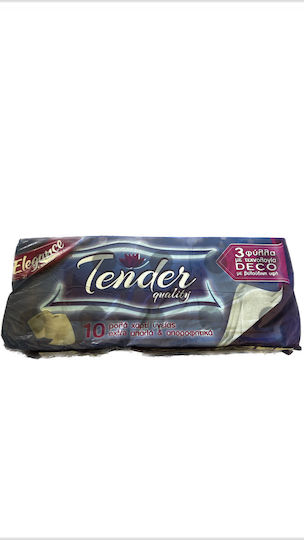 Tender Χαρτί Υγείας 10 Ρολά 3 Φύλλων