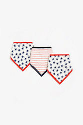 Mothercare Bib Fabric Blue 3pcs