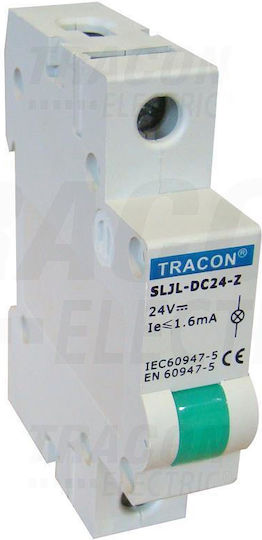 Tracon Electric Μονή Ενδεικτική Λυχνία Πίνακα Πράσινη