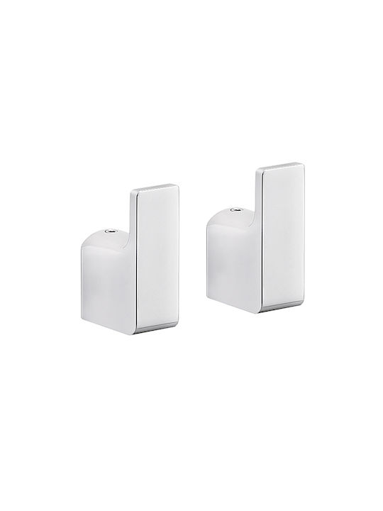 Gedy Single Wall-Mounted Bathroom Hook Black