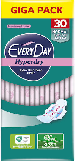Every Day Hyperdry Σερβιέτες με Φτερά 30τμχ