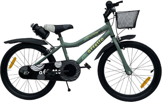 Affetto Bicicletă Copii De Oraș 20" (2024) Verde