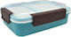 Ankor Plastic Lunch Box Brown 1000ml