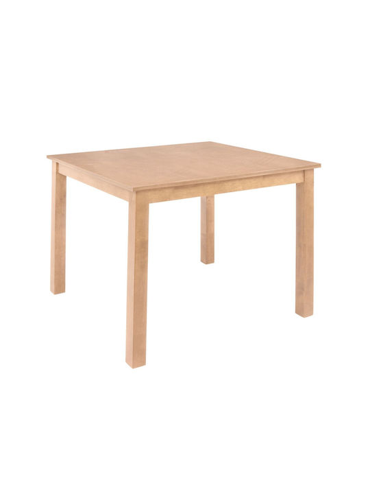 Naturale Tisch Küche Holz Oak 80x80x74cm