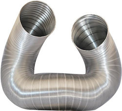 Technometal Chimney Chimney Tube Inox 160mm Silver